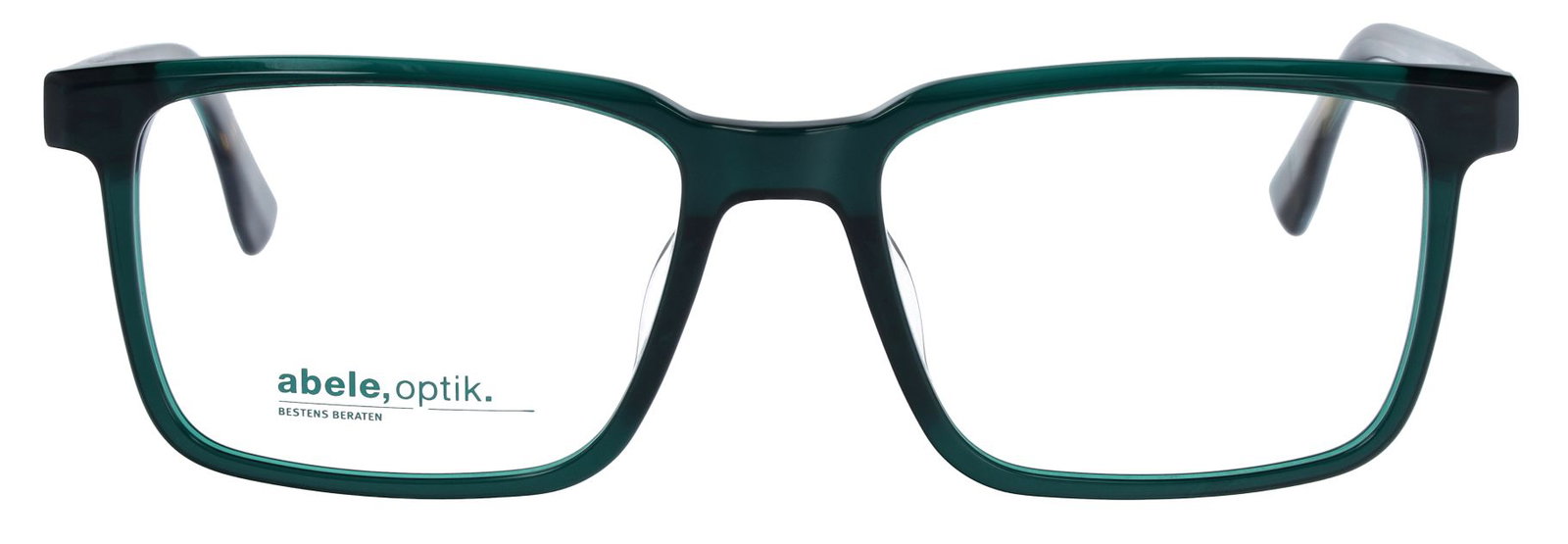 zu sehen ist die Korrektionsbrille 152921 von Abele Optik in der Farbe Grün.